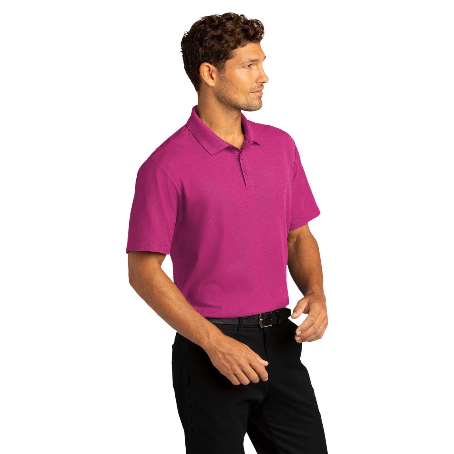 Burgundy Polo Shirts - Port Authority - Easy Care