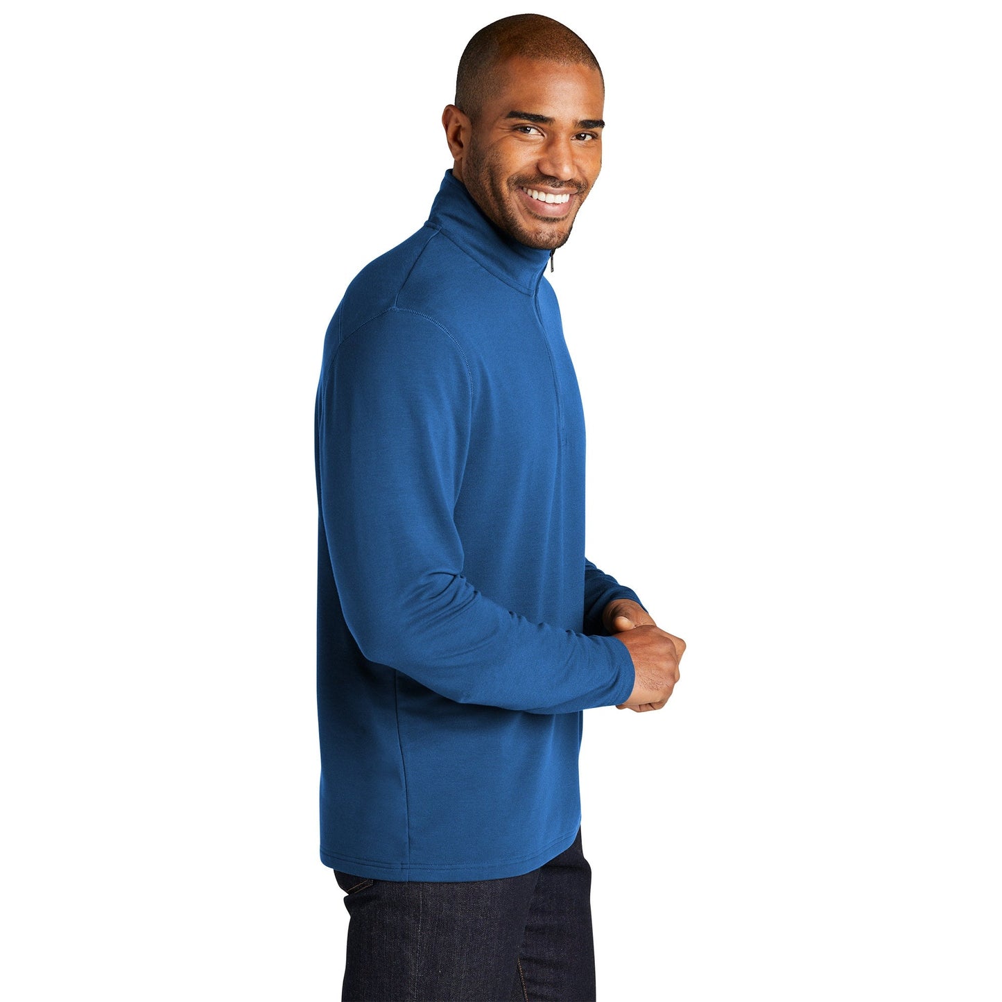 Aegean Blue Sweatshirts - Port Authority - Soft Fabric