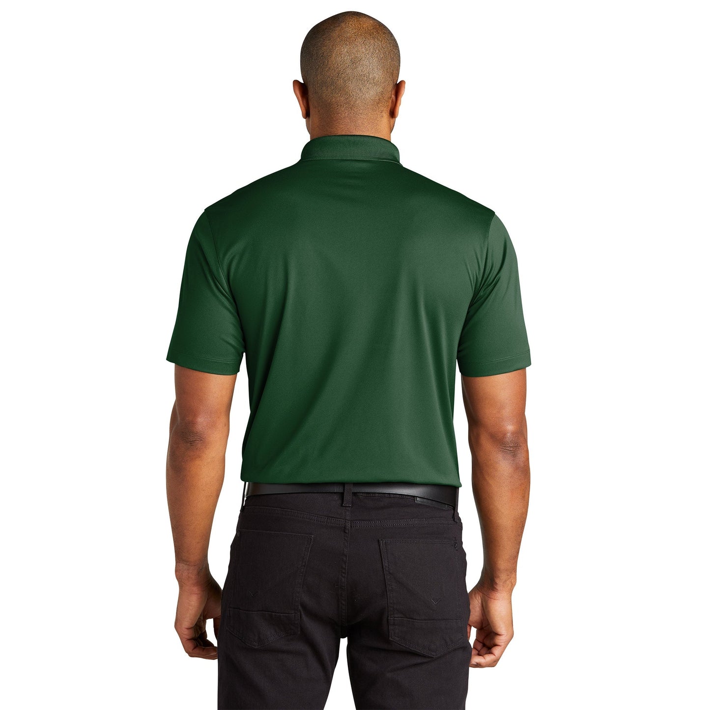 Deep Black Polo Shirts - Port Authority - Eco-Friendly Fabric