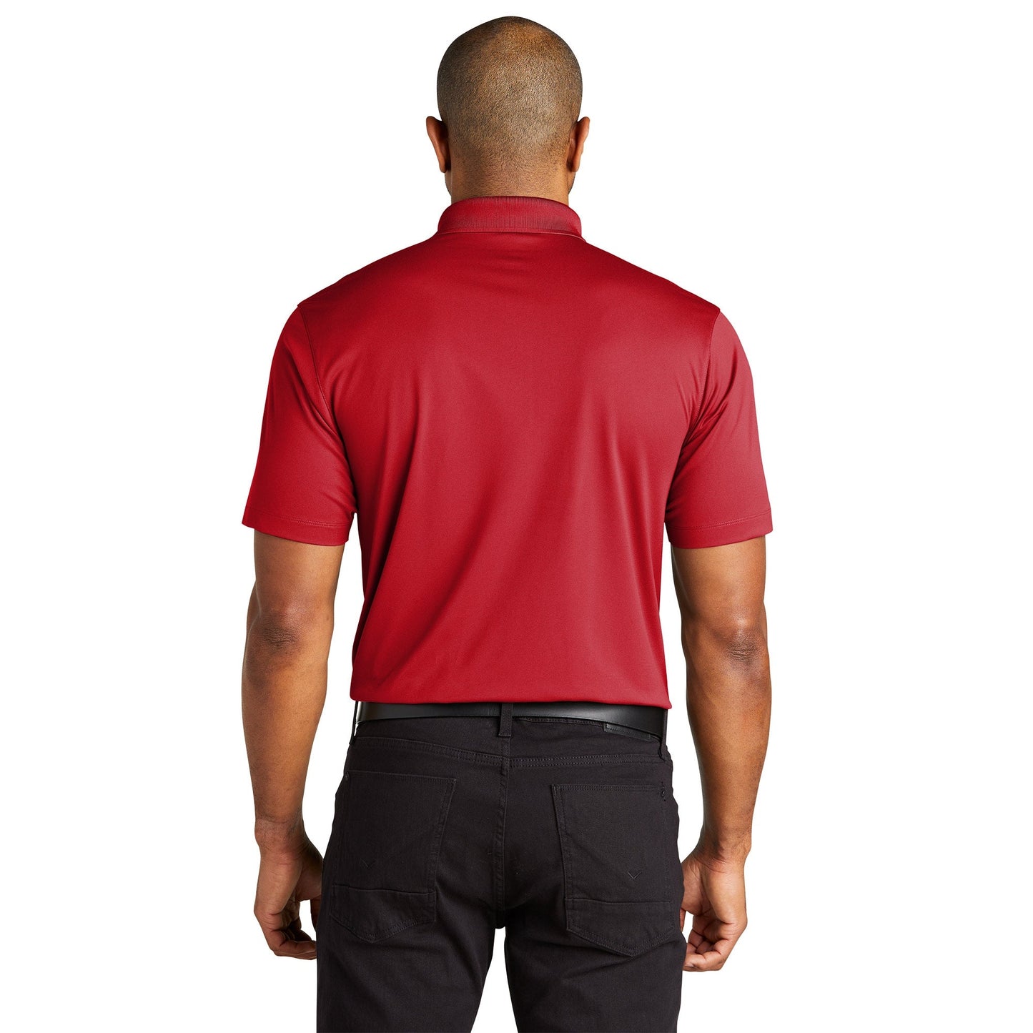 Deep Black Polo Shirts - Port Authority - Eco-Friendly Fabric