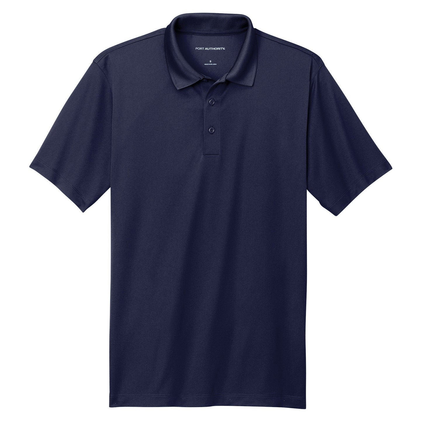 Deep Black Polo Shirts - Port Authority - Eco-Friendly Fabric