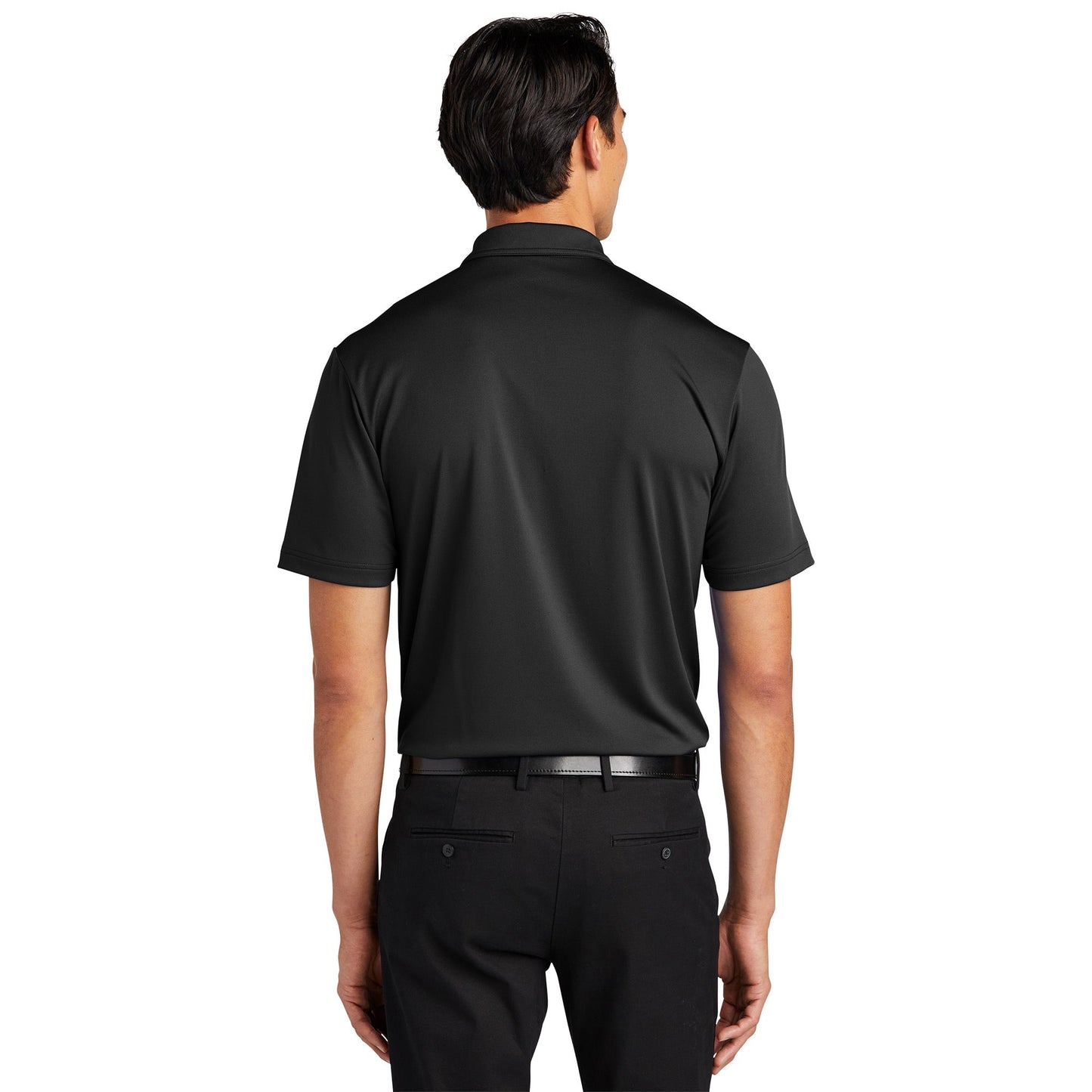 Deep Black Polo Shirts - Port Authority - Eco-Friendly