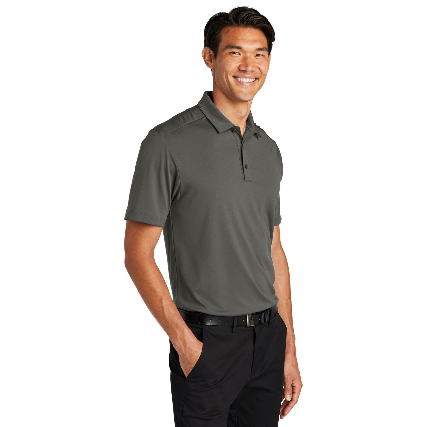 Deep Black Polo Shirts - Port Authority - Eco-Friendly
