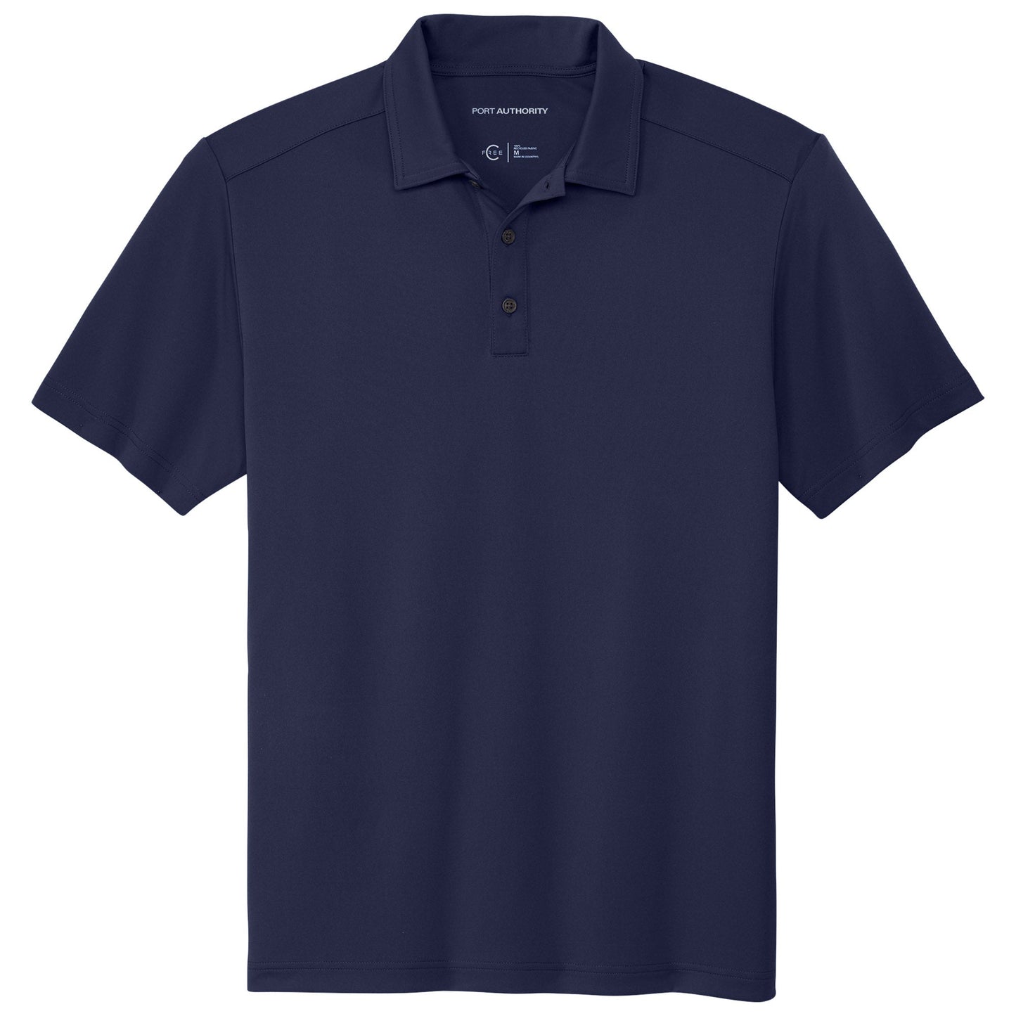 Deep Black Polo Shirts - Port Authority - Eco-Friendly