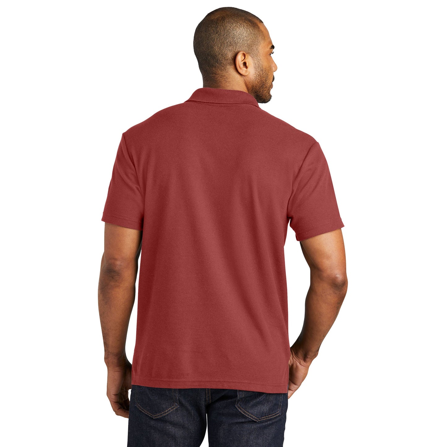 Black Polo Shirts - Port Authority - Eco-Friendly Fabric