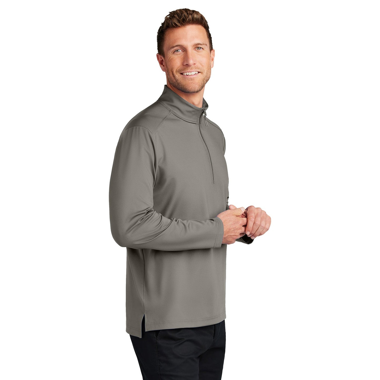 Deep Black Sweatshirt - Port Authority - Snag-Resistant