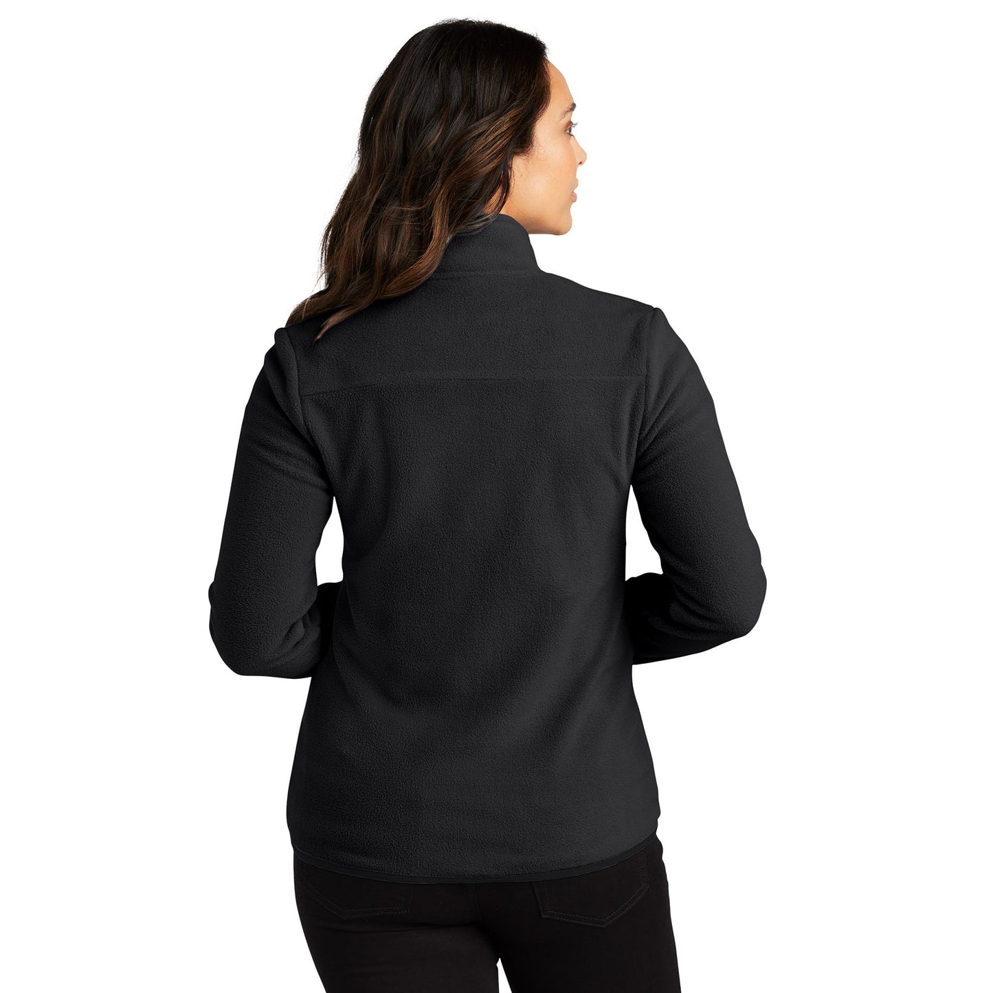 Charcoal Fleece Jacket - Port Authority - Cozy Fabric
