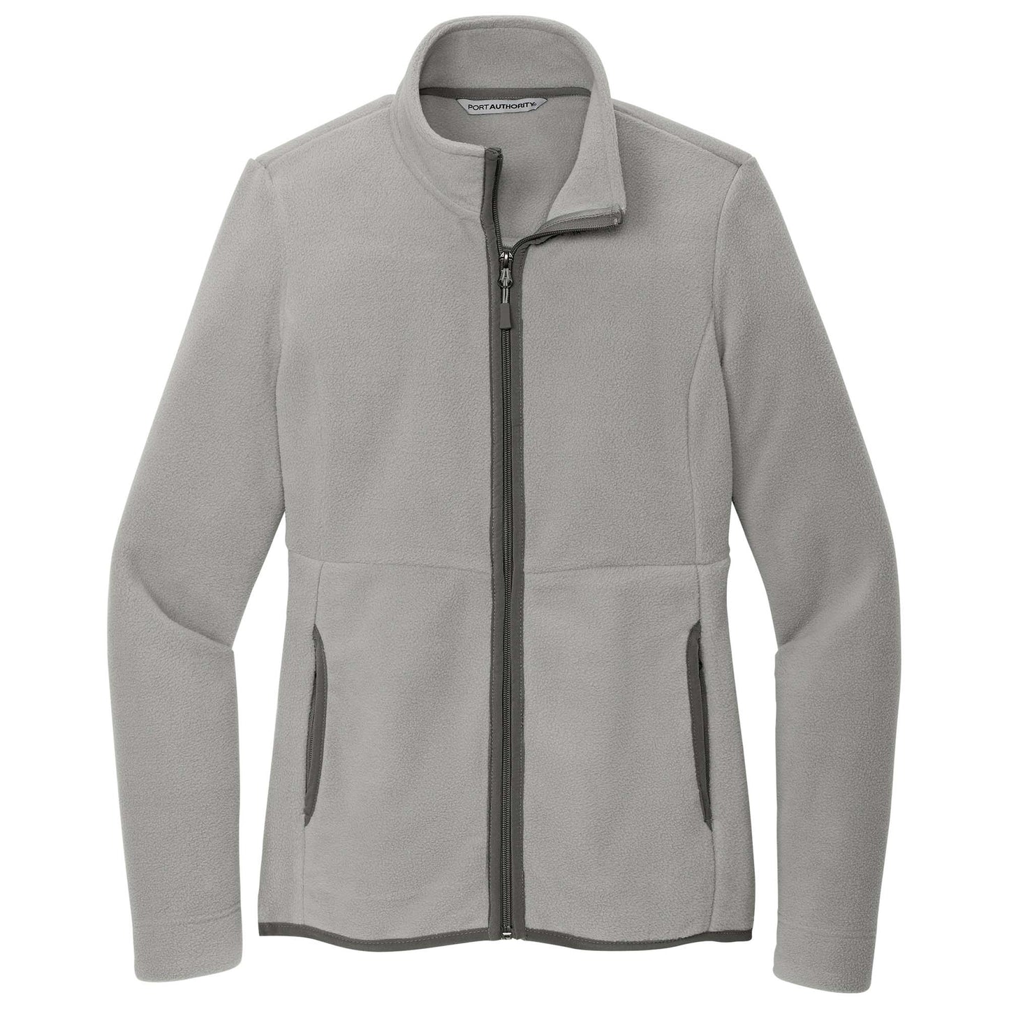 Charcoal Fleece Jacket - Port Authority - Cozy Fabric