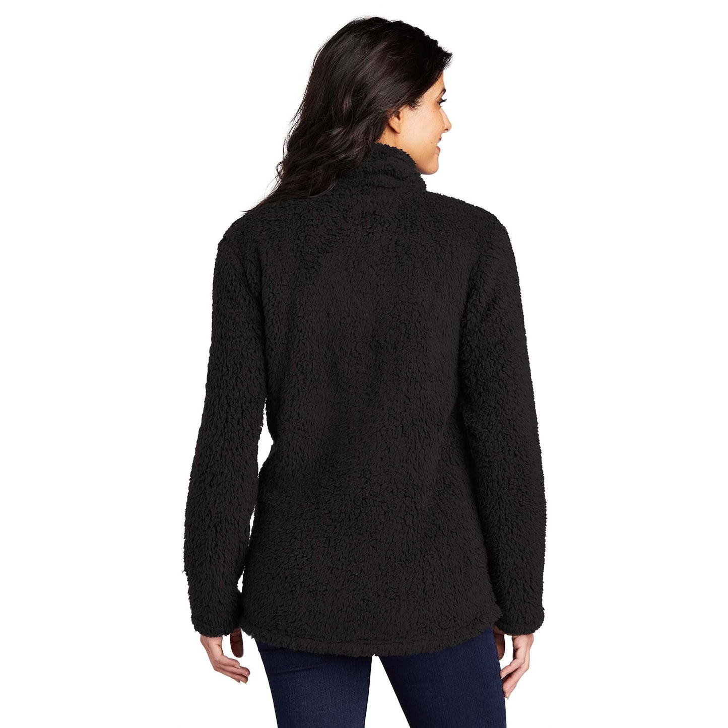 Black Cozy Sweatshirt - Port Authority - Fleece Fabric