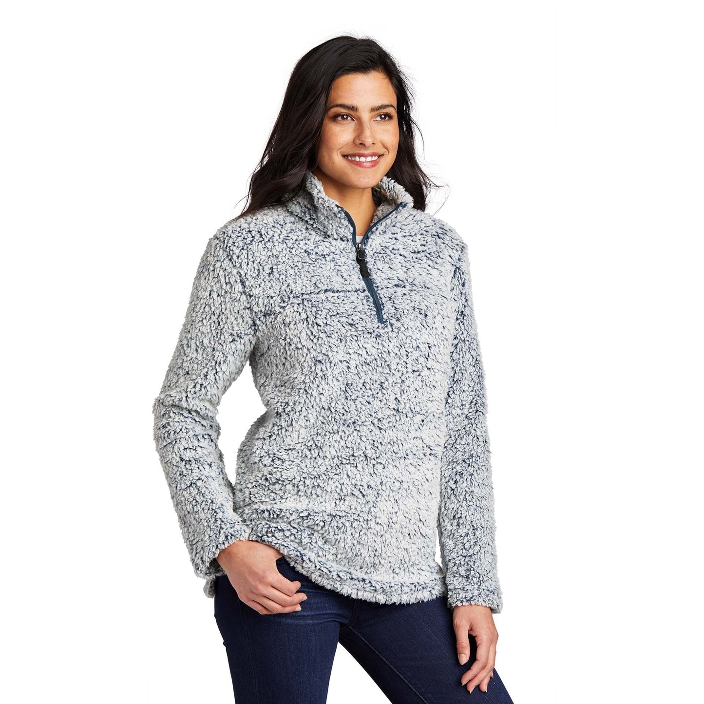 Black Cozy Sweatshirt - Port Authority - Fleece Fabric
