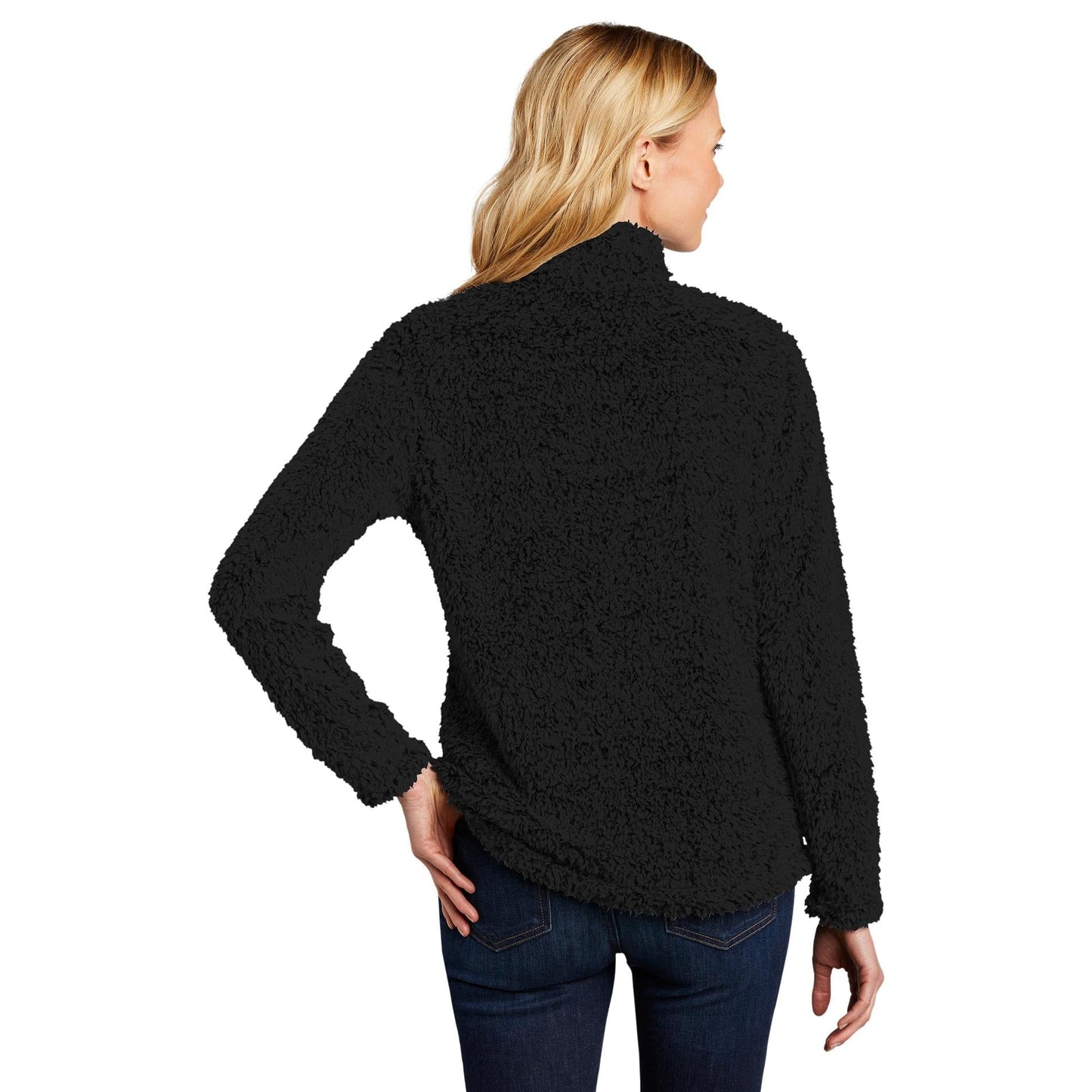 Black Cozy Jacket - Port Authority - Ultra Soft Fleece