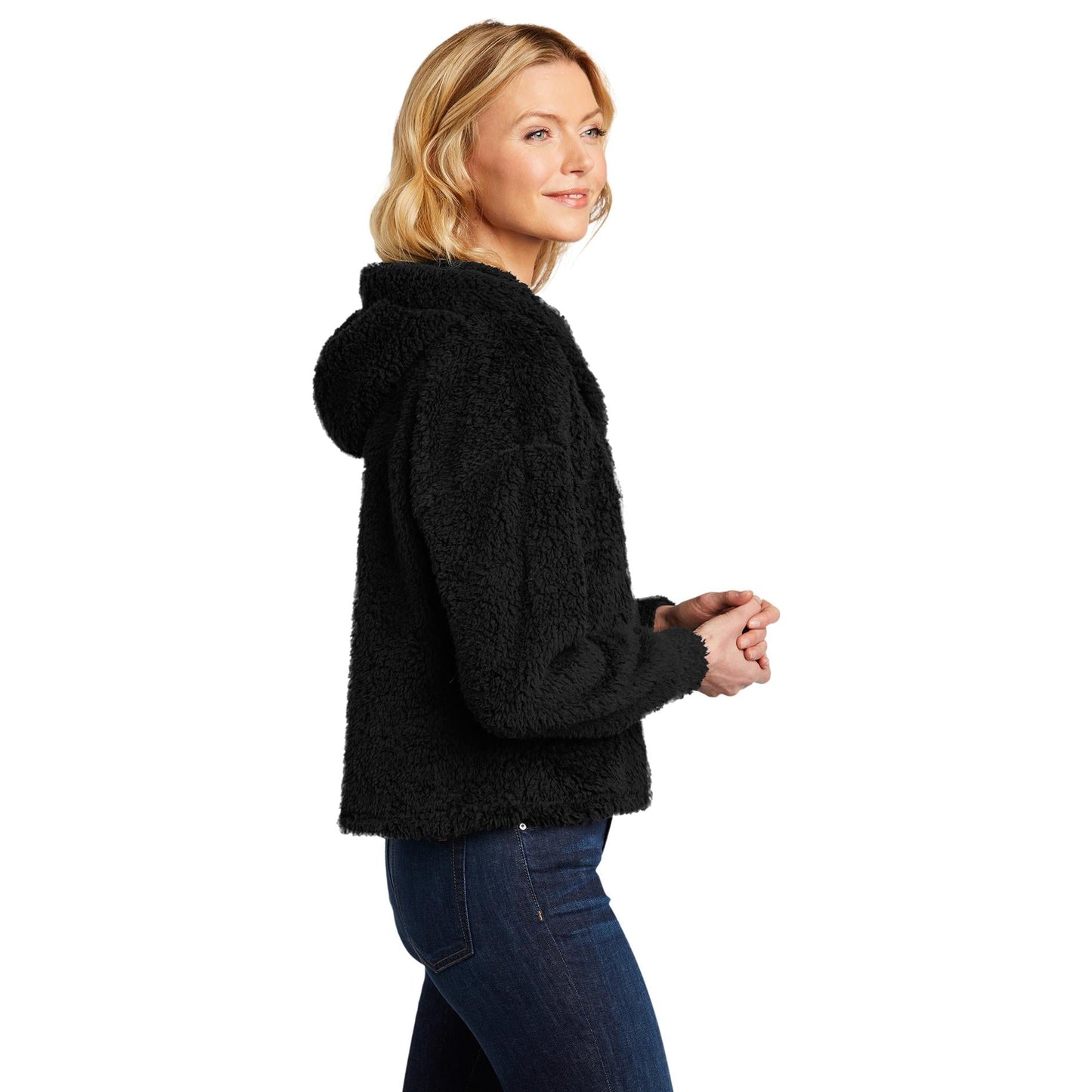 Black Cozy Sweatshirt - Port Authority - Soft Fabric