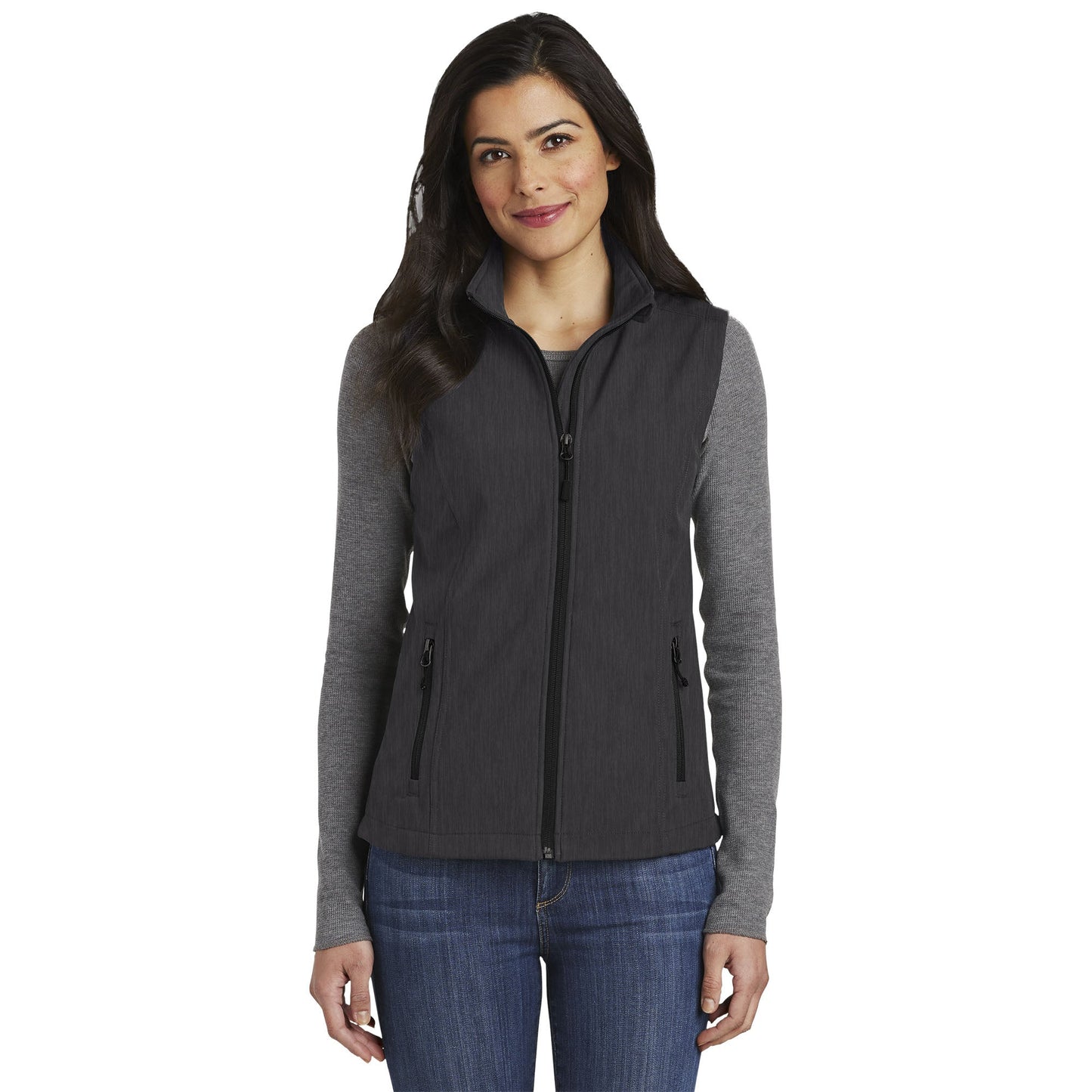 Battleship Grey Vest - Port Authority - Soft Shell