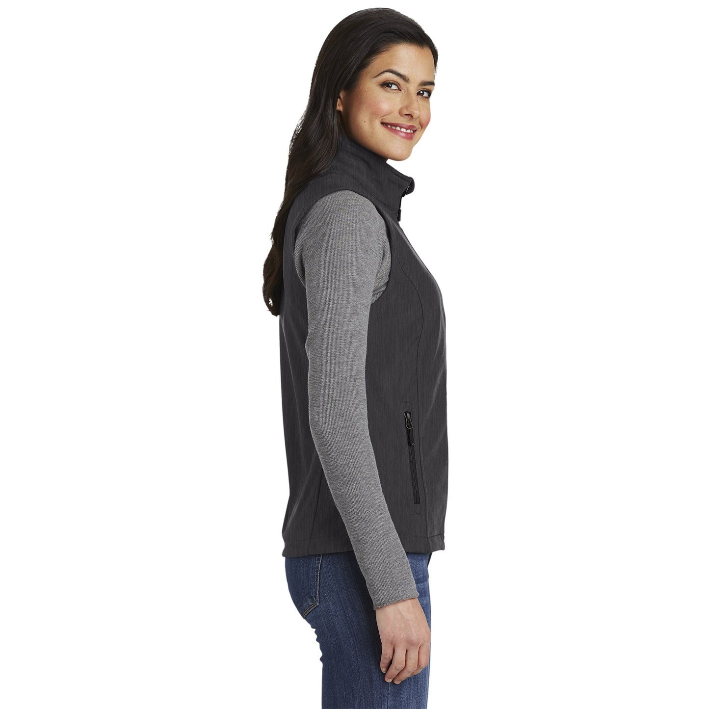 Battleship Grey Vest - Port Authority - Soft Shell