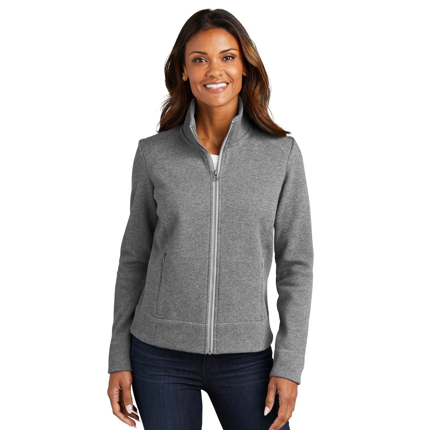 Charcoal Fleece Jacket - Port Authority - Elegant Style