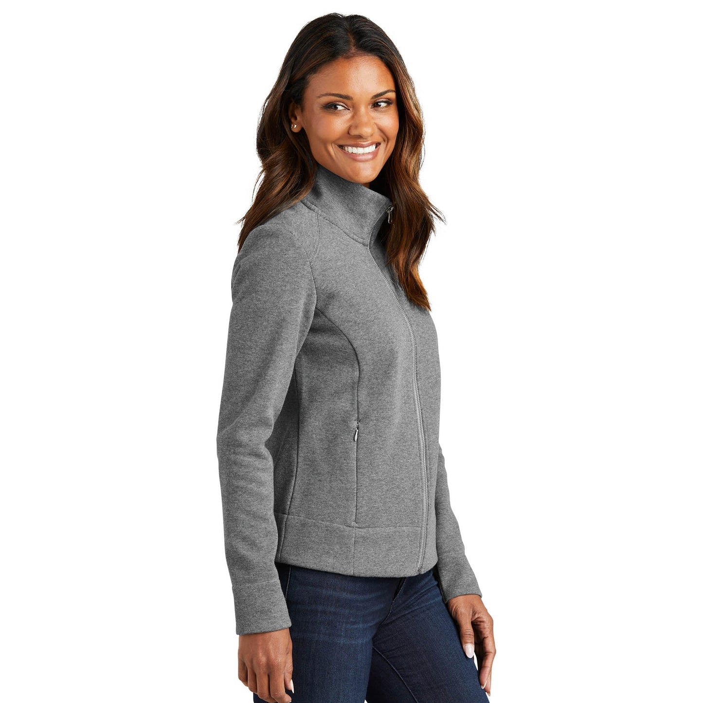 Charcoal Fleece Jacket - Port Authority - Elegant Style