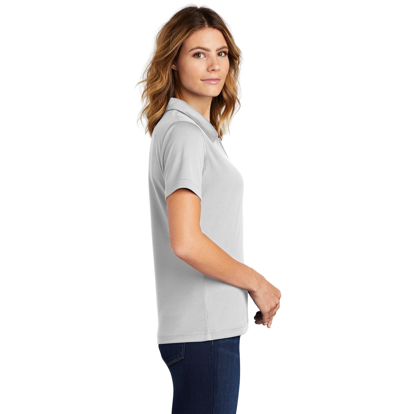 Black Polo Shirt - Sport-Tek - Lightweight Polyester