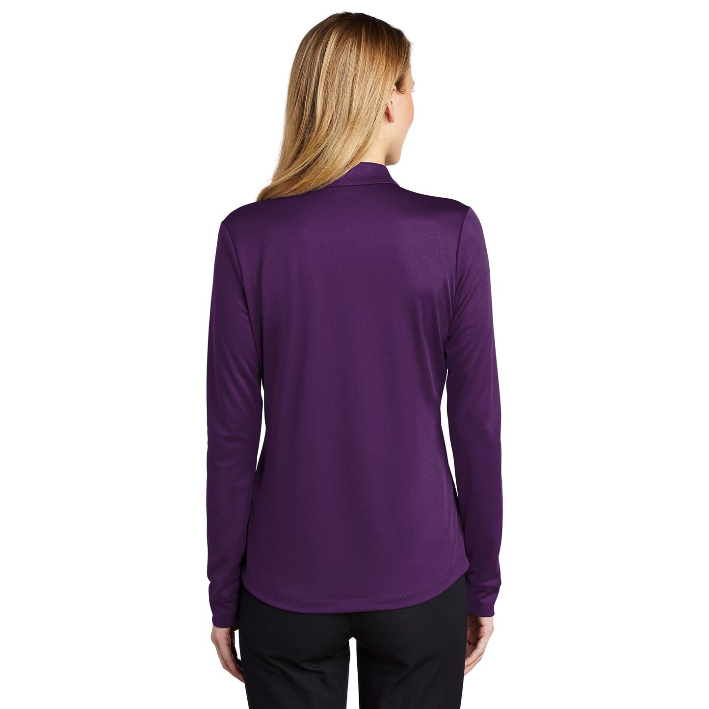 Black Polo Shirt - Port Authority - Performance Fabric