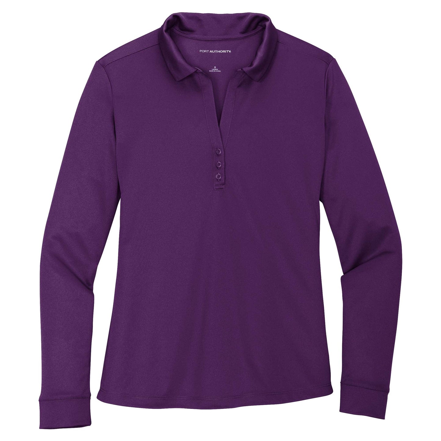 Black Polo Shirt - Port Authority - Performance Fabric