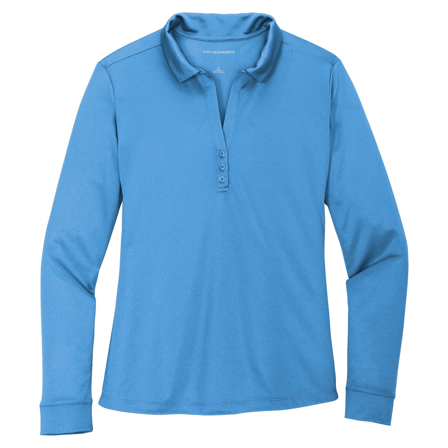 Black Polo Shirt - Port Authority - Performance Fabric