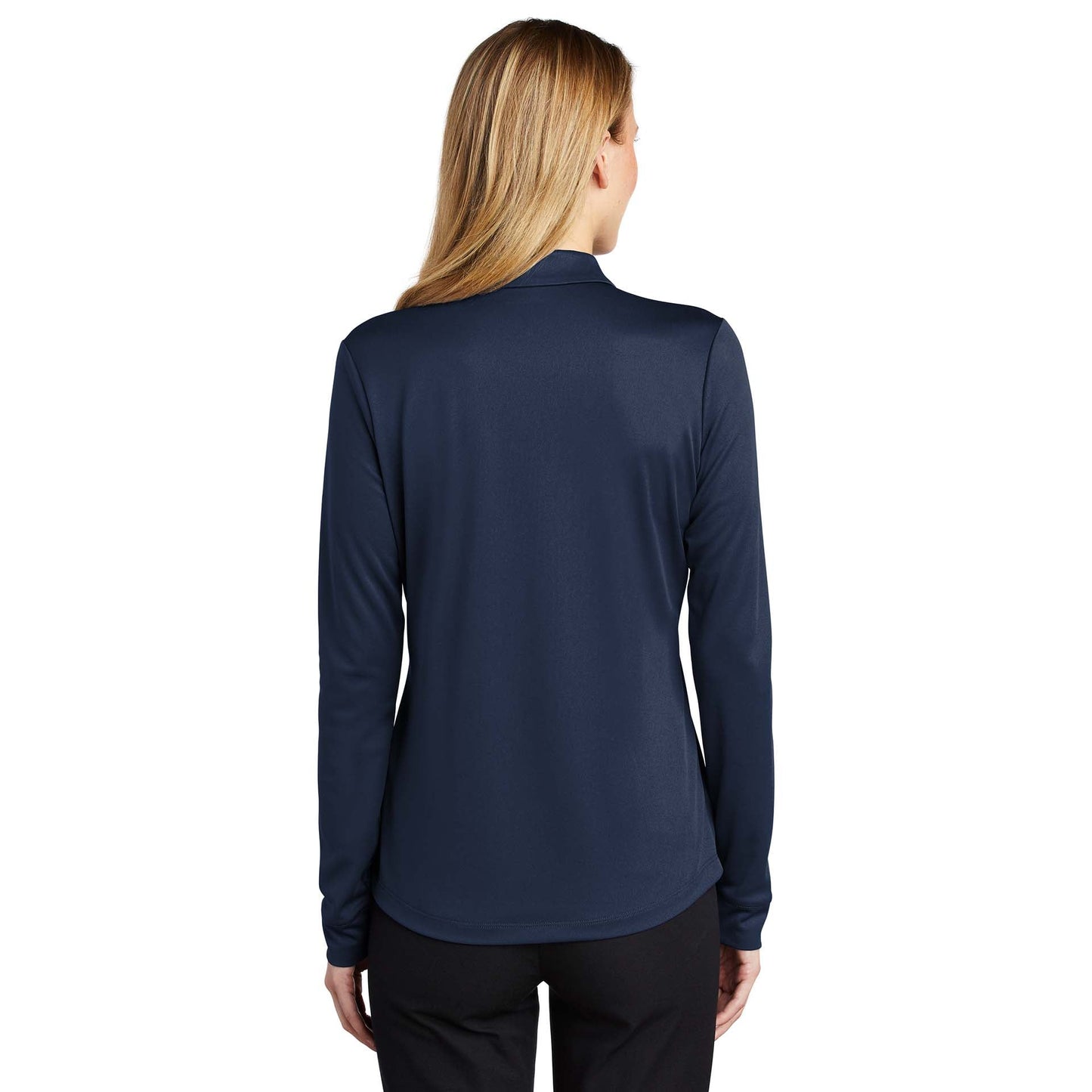 Black Polo Shirt - Port Authority - Performance Fabric