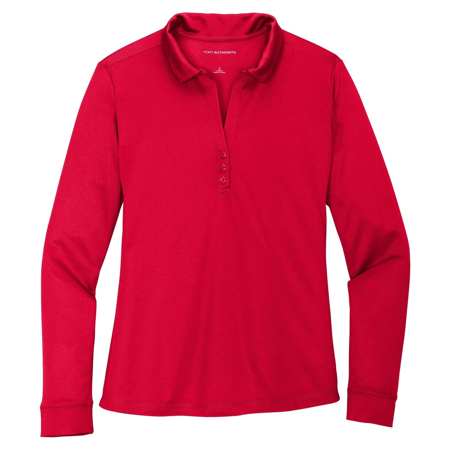 Black Polo Shirt - Port Authority - Performance Fabric