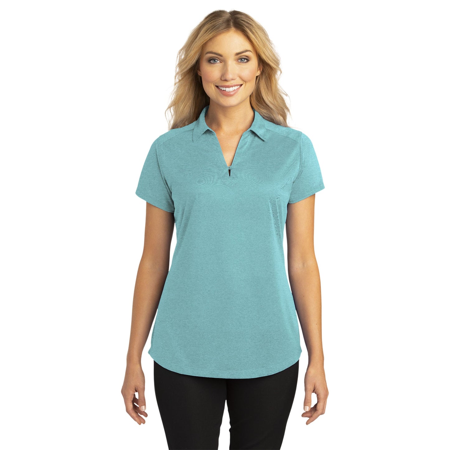 Dark Grey Polo Shirts - Port Authority - Stylish Fit