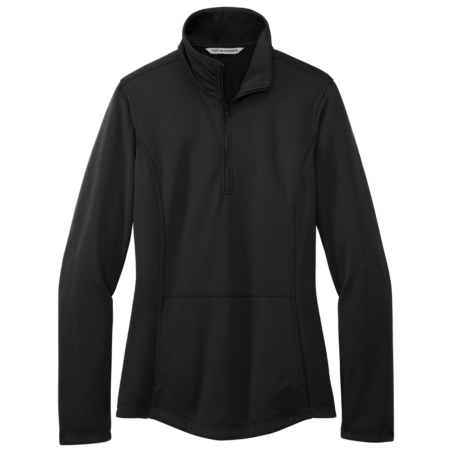 Black Sweatshirt - Port Authority - Smooth Fleece Design