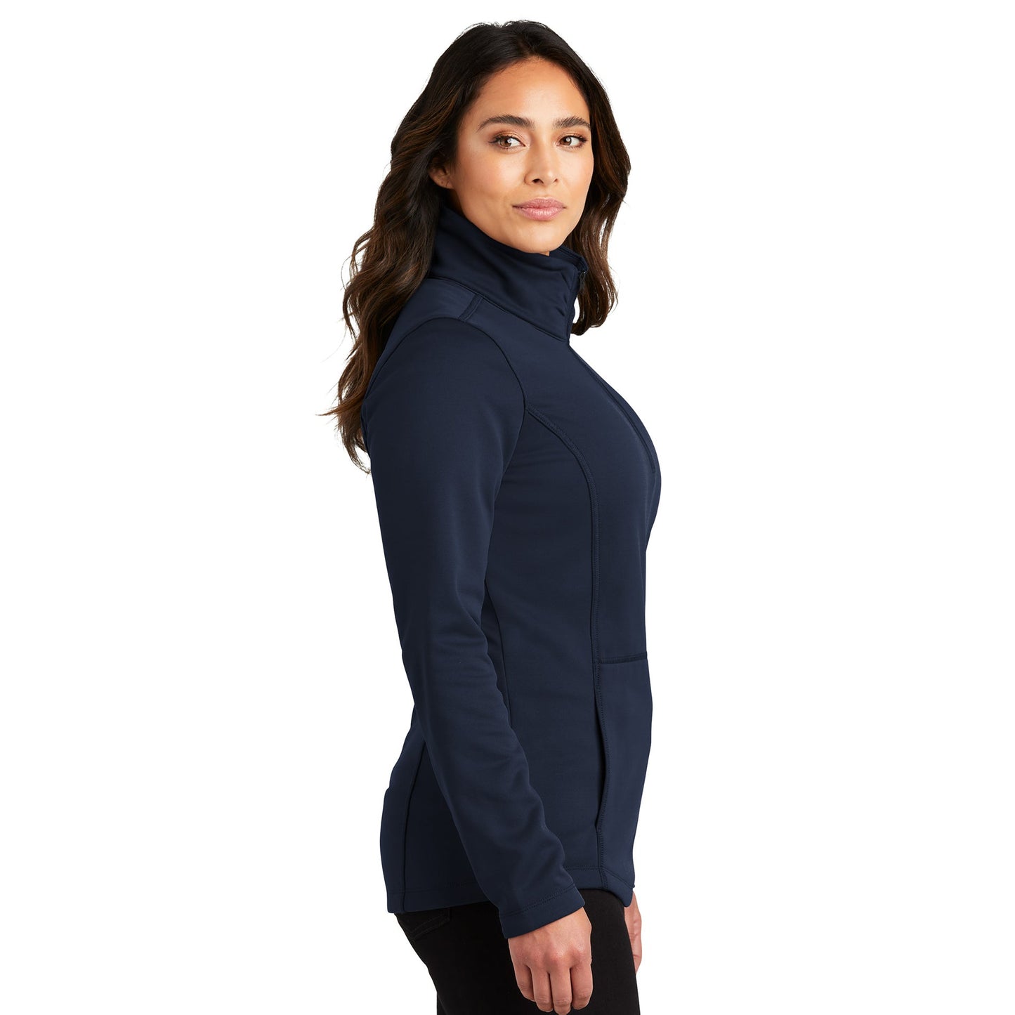 Black Sweatshirt - Port Authority - Smooth Fleece Design