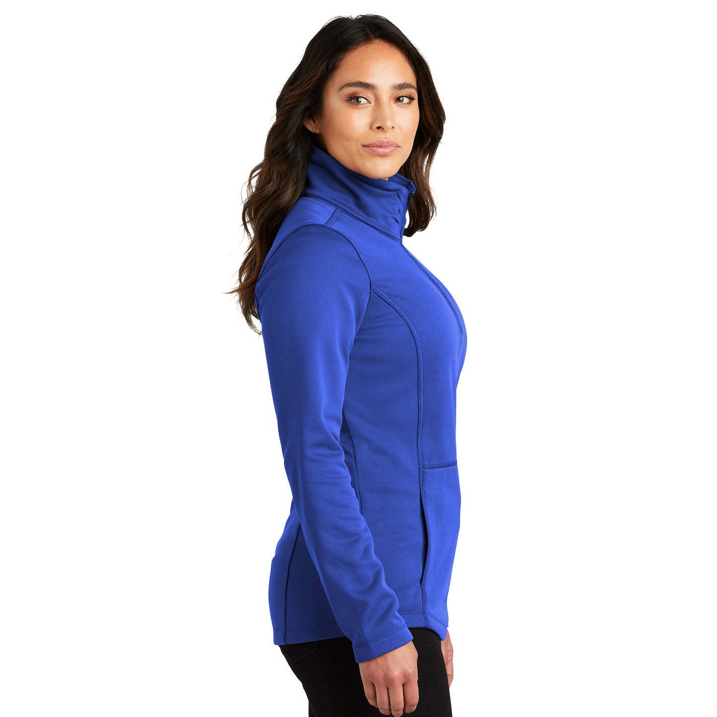 Black Sweatshirt - Port Authority - Smooth Fleece Design