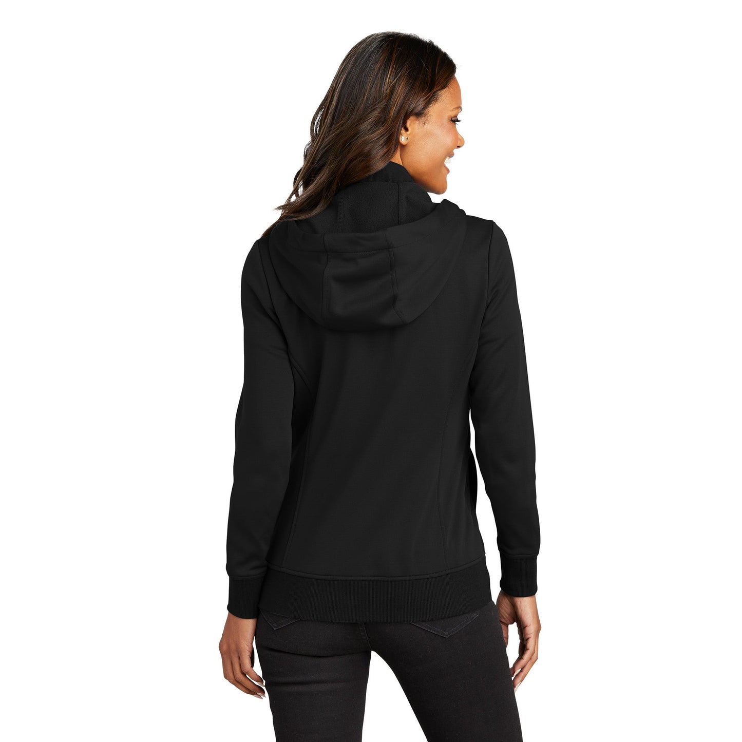 Deep Black Jacket - Port Authority - Smooth Fleece