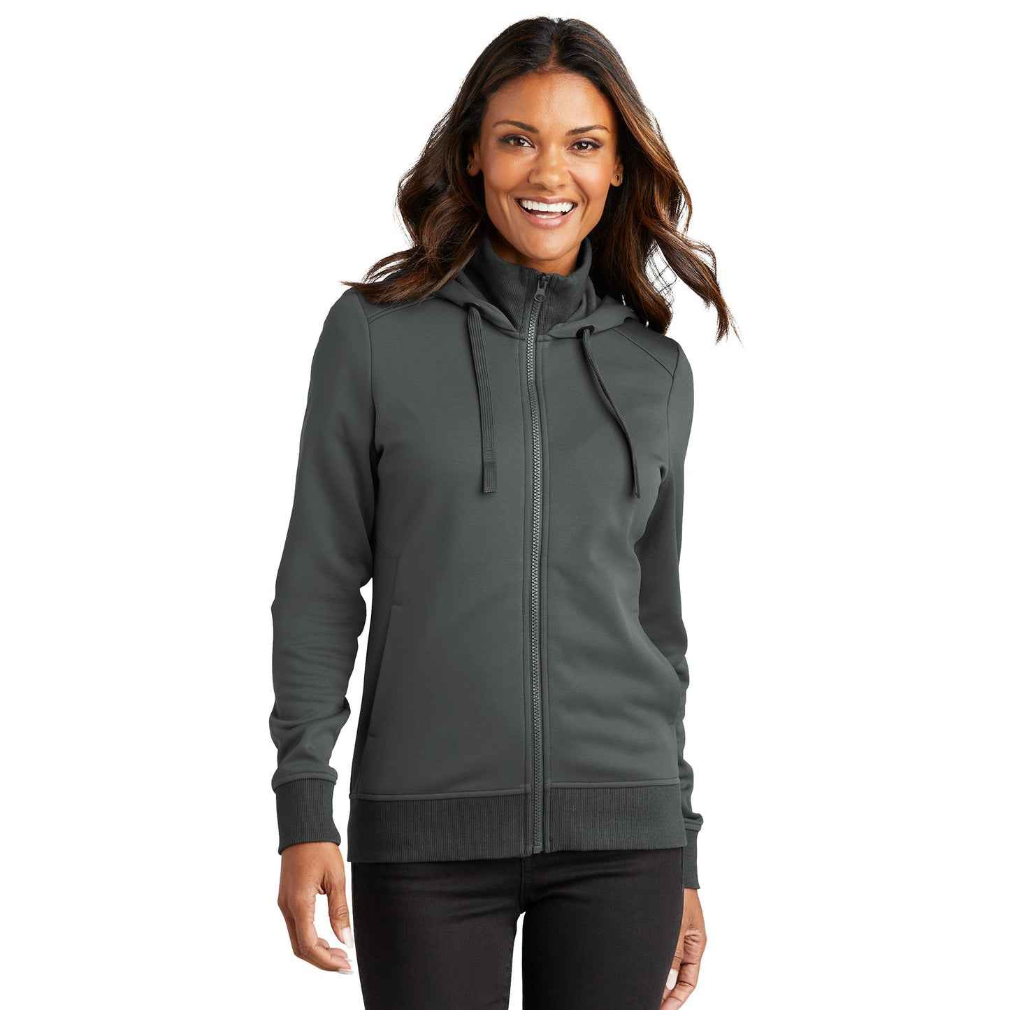 Deep Black Jacket - Port Authority - Smooth Fleece