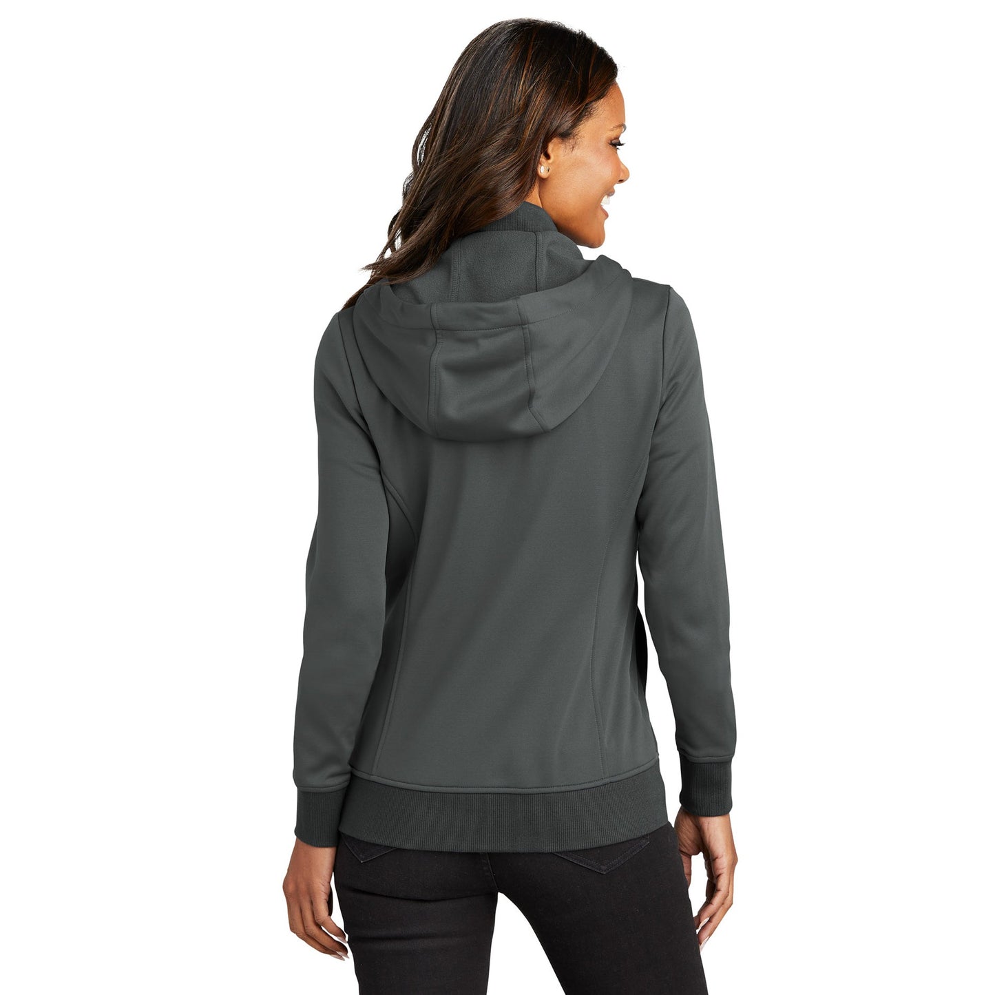 Deep Black Jacket - Port Authority - Smooth Fleece