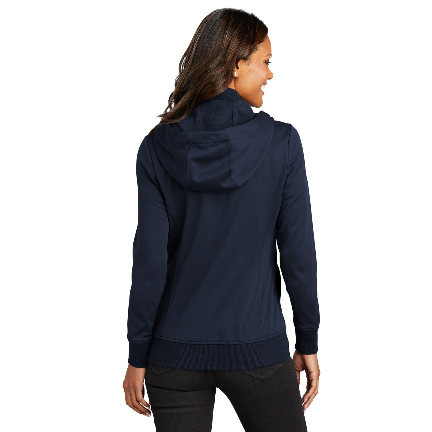 Deep Black Jacket - Port Authority - Smooth Fleece