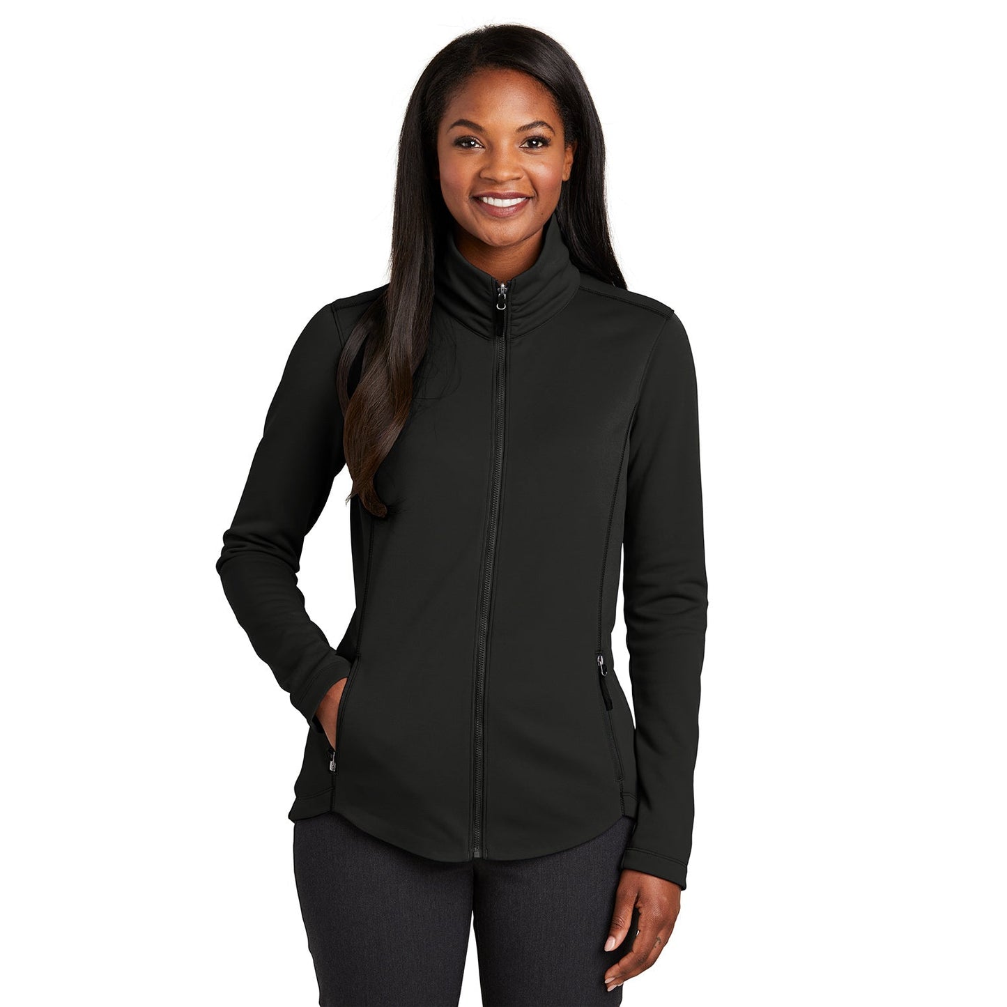 Deep Black Jackets - Port Authority - Cozy Fleece - Warm