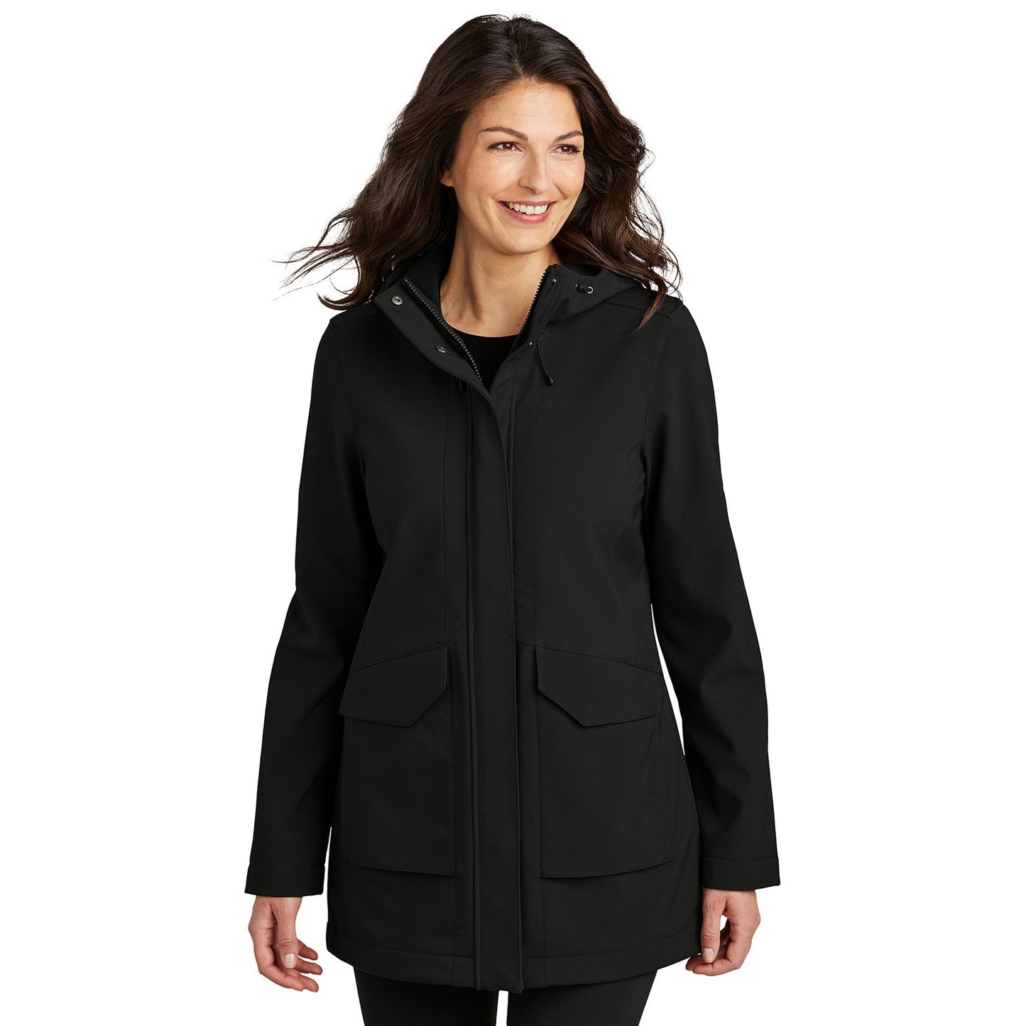 Deep Black Jacket - Port Authority - Soft Shell Design