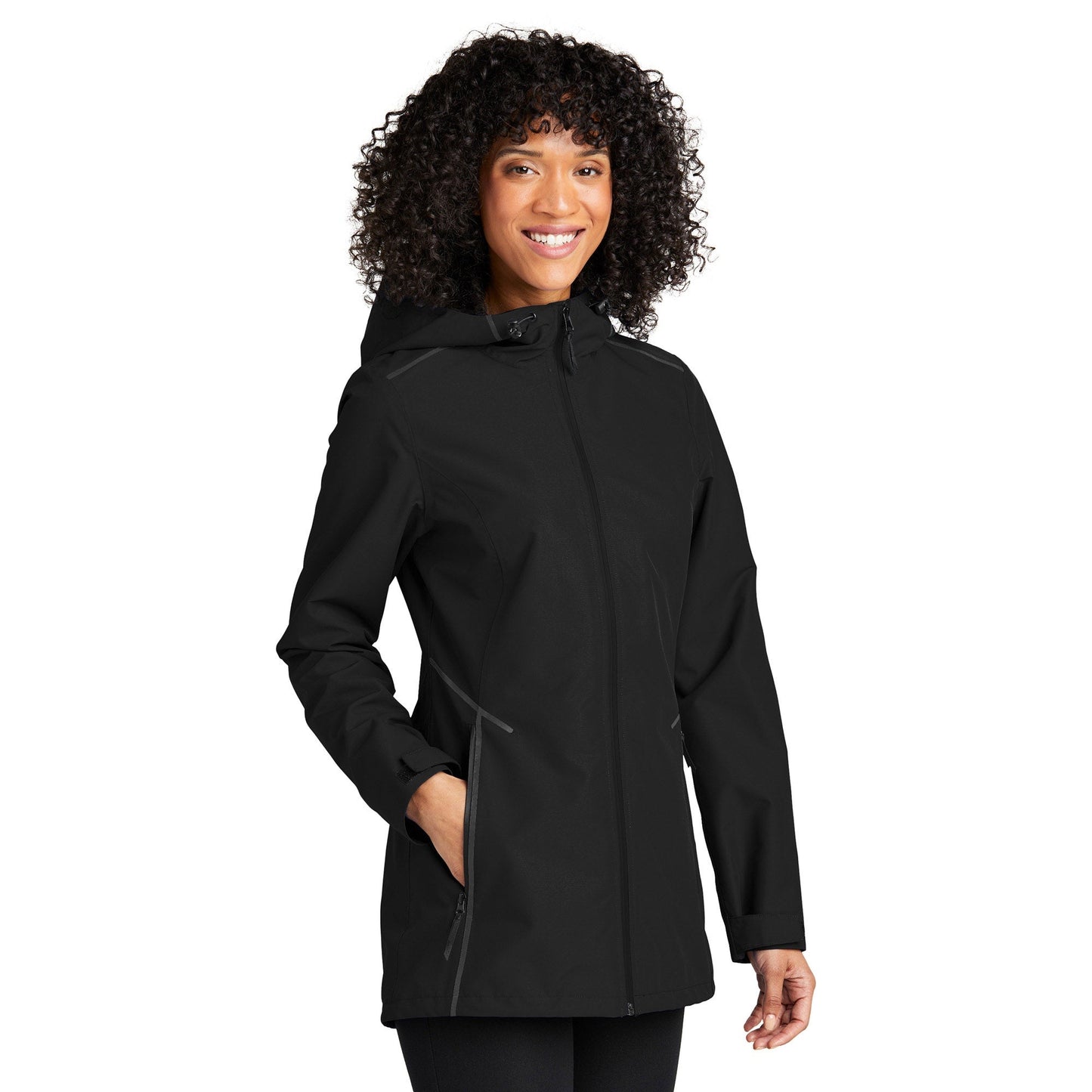 Deep Black Jackets - Port Authority - Stylish Weatherproof