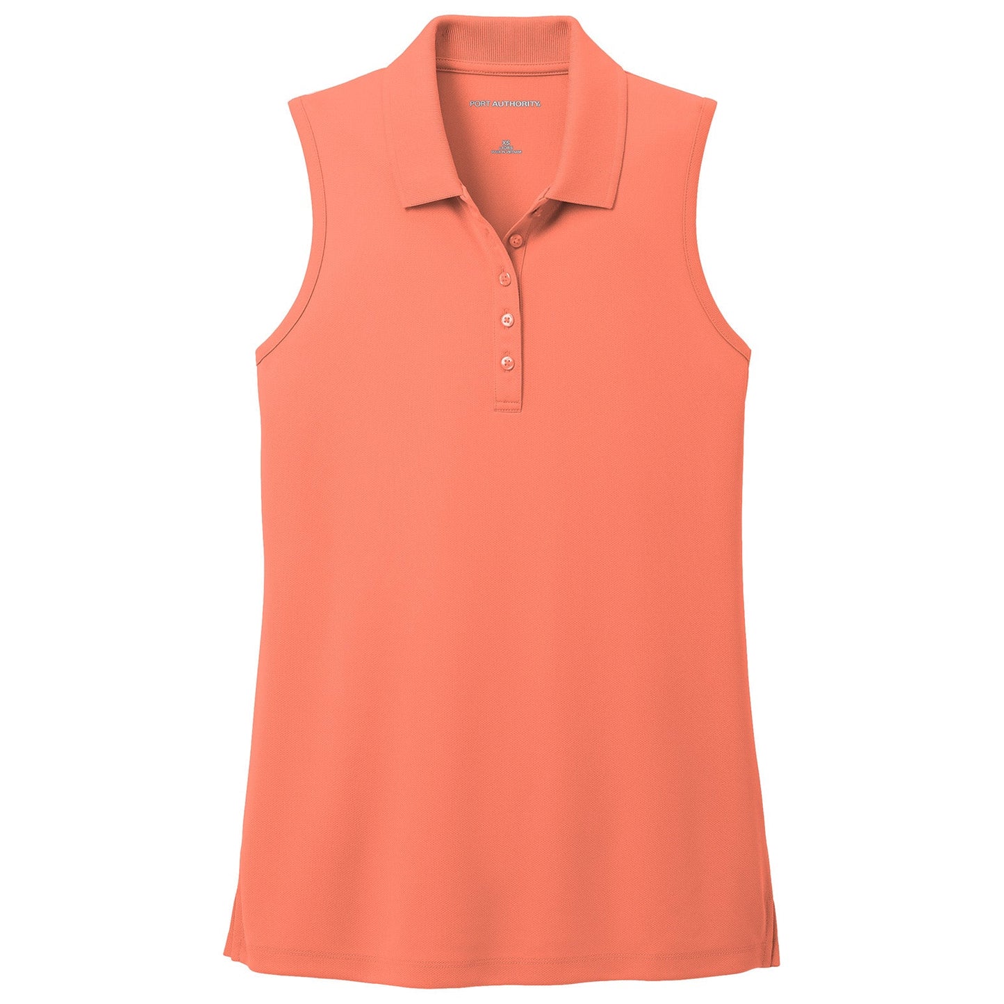 Coastal Blue Polo Shirt - Port Authority - Stylish Sleeveless