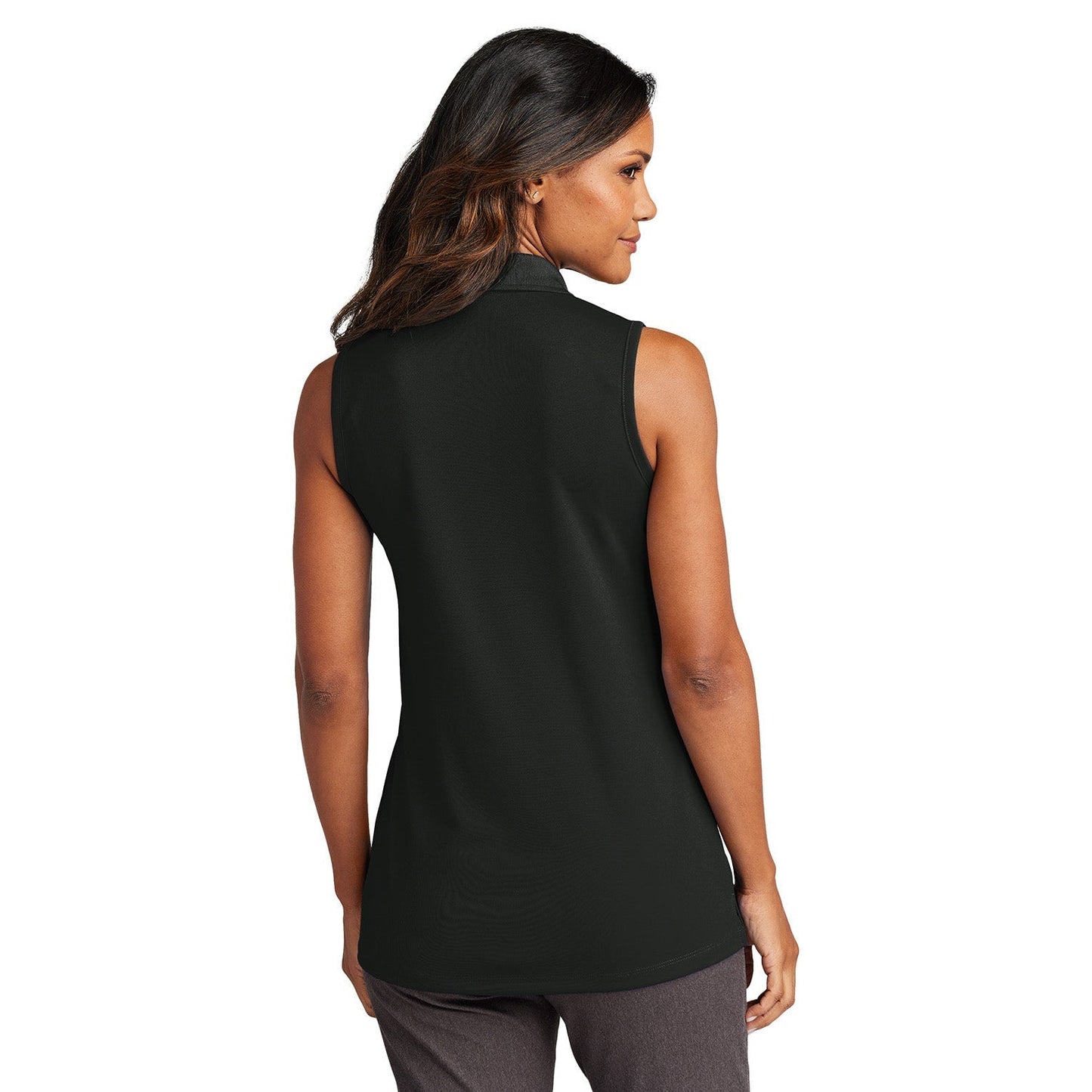 Coastal Blue Polo Shirt - Port Authority - Stylish Sleeveless