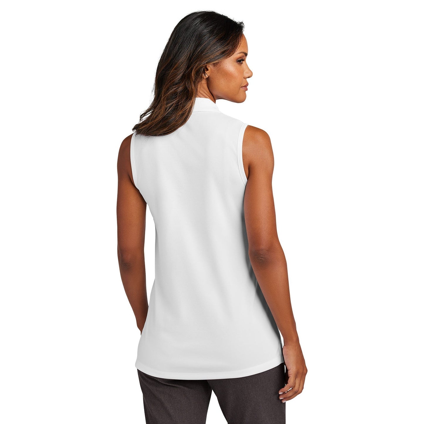 Coastal Blue Polo Shirt - Port Authority - Stylish Sleeveless