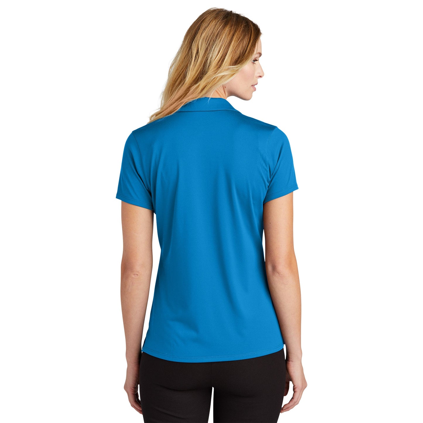 Black Performance Polo - Port Authority - Moisture-Wicking