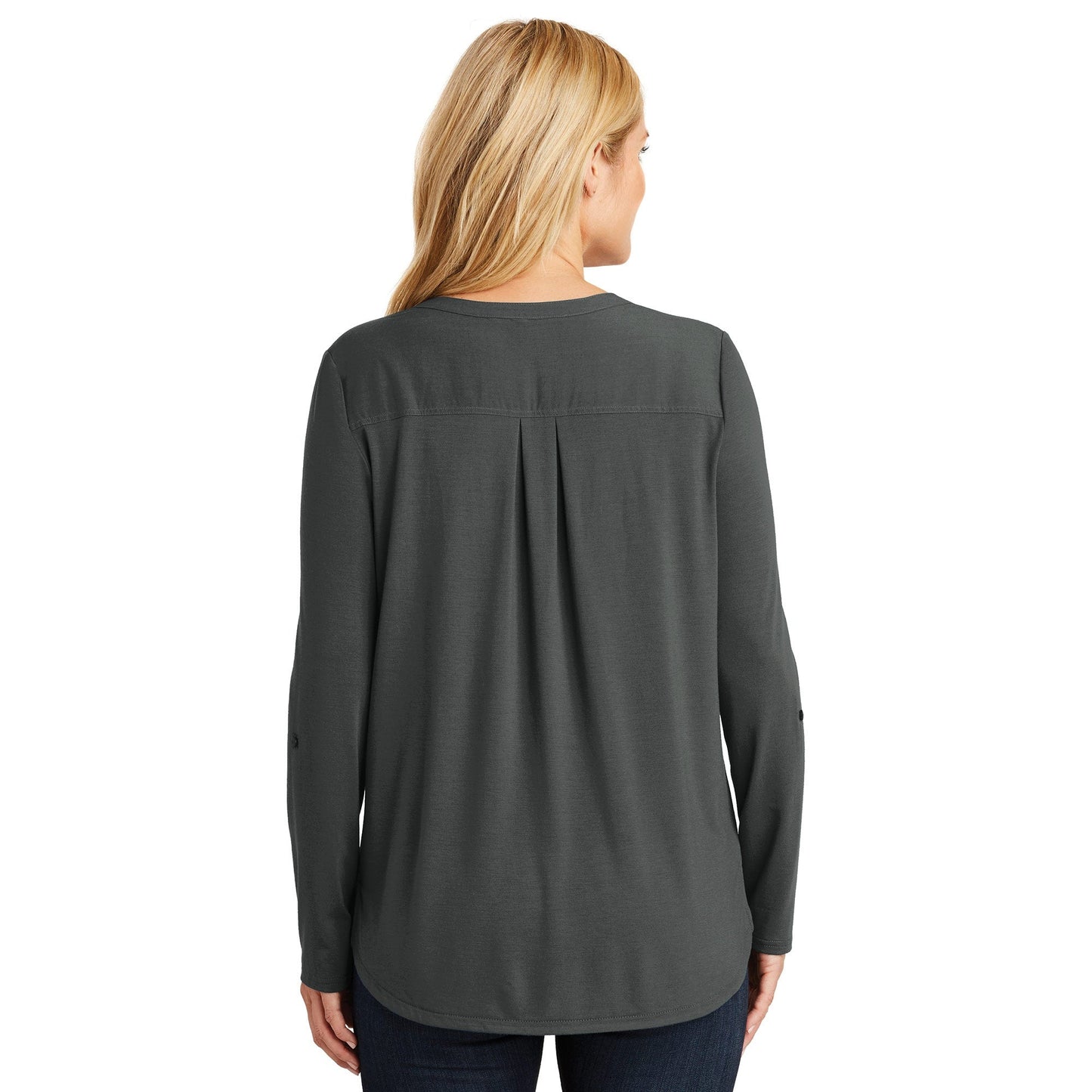 Black Tunic - Port Authority - Stylish Detail