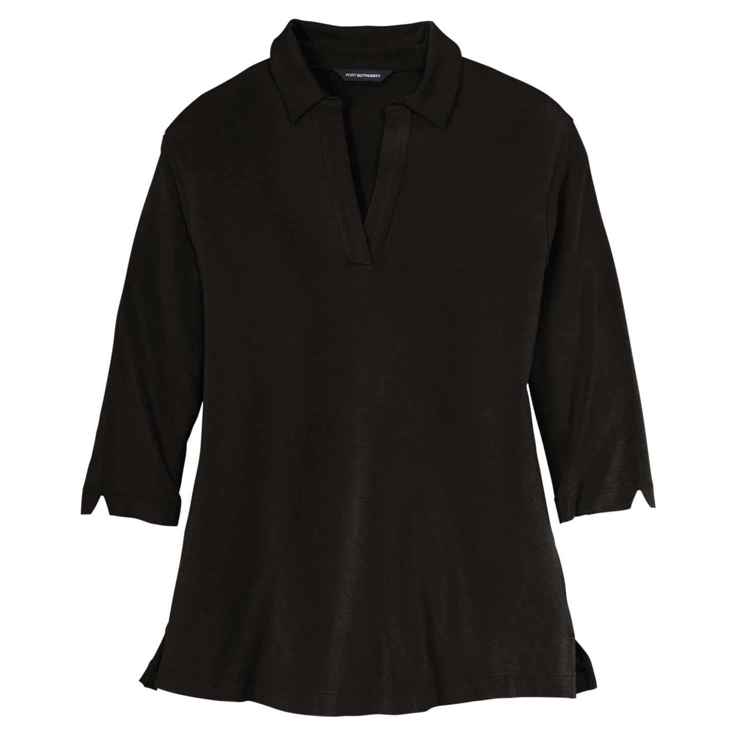 Deep Black T-Shirt - Port Authority - Stylish Comfort - Quality Fabric