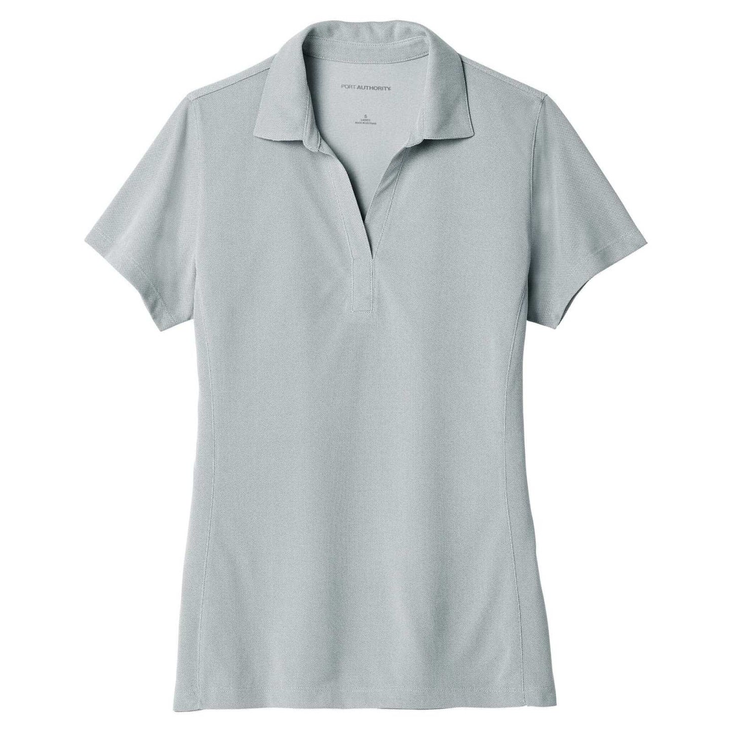 Black Polo Shirts - Port Authority - Soft Polyester Pique