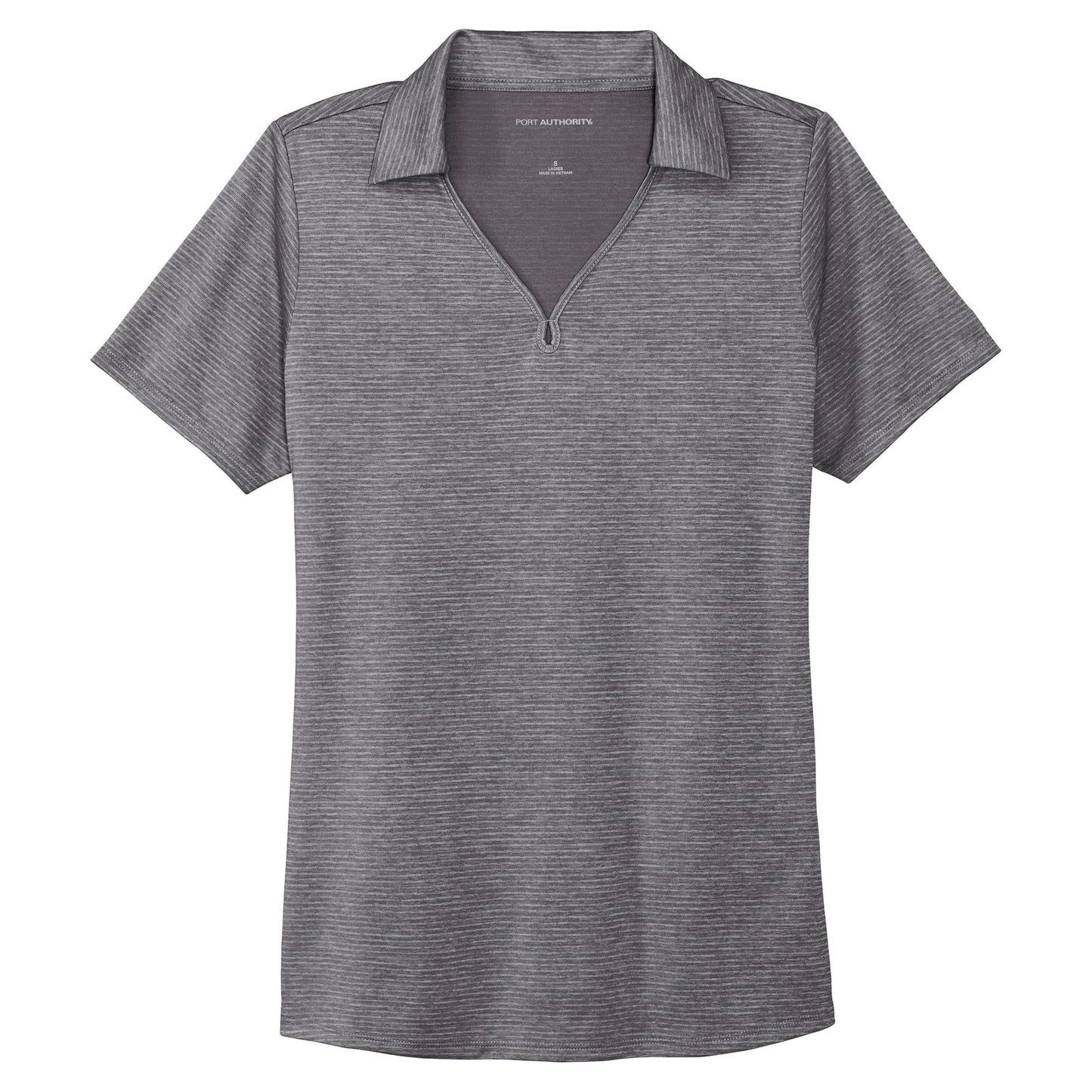 Deep Black Polo Shirts - Port Authority - Moisture Wicking