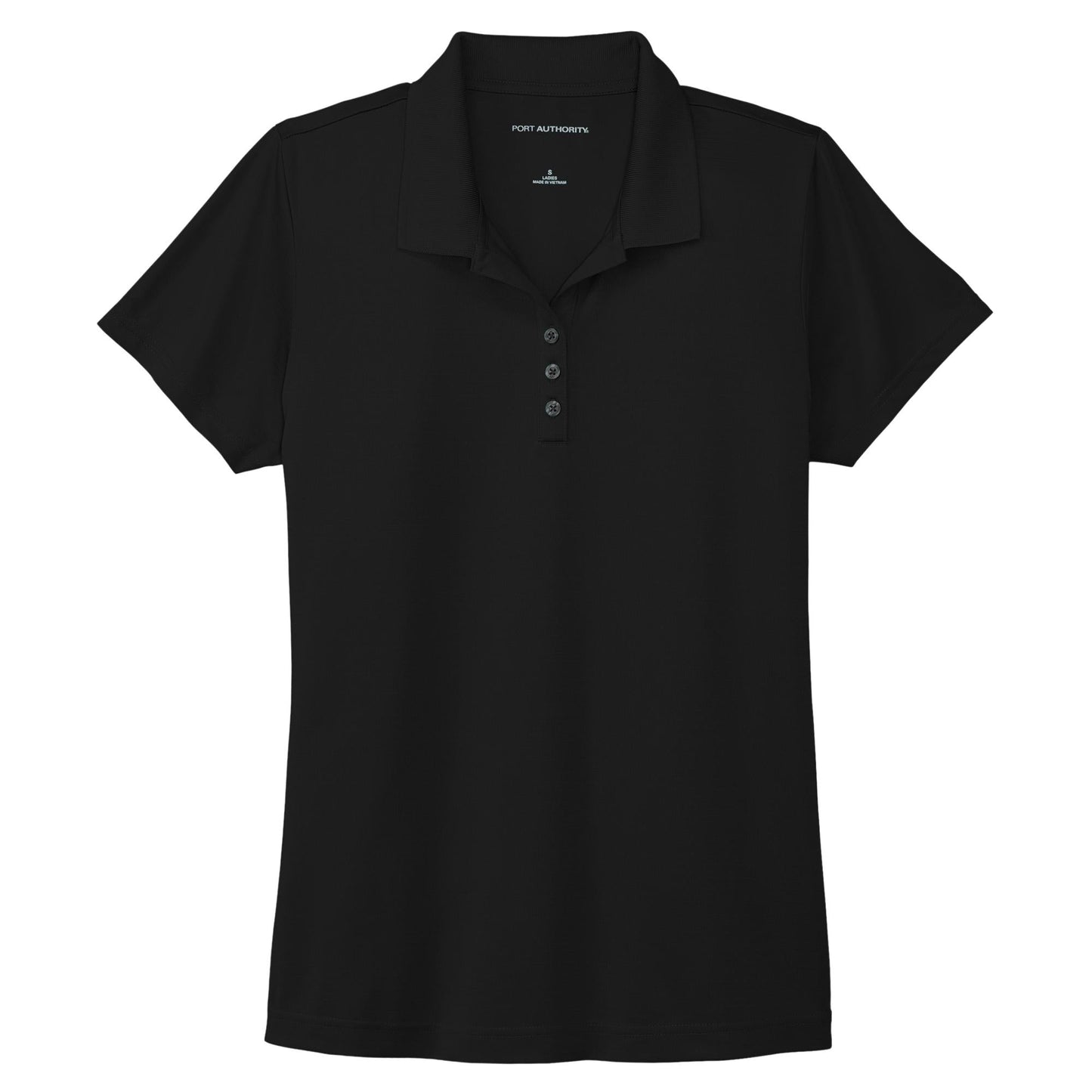 Deep Black Polo Shirts - Port Authority - Stylish Design
