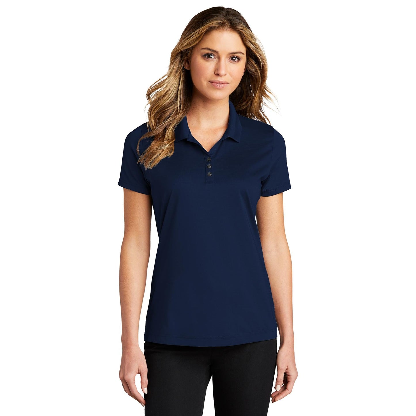 Deep Black Polo Shirts - Port Authority - Stylish Design
