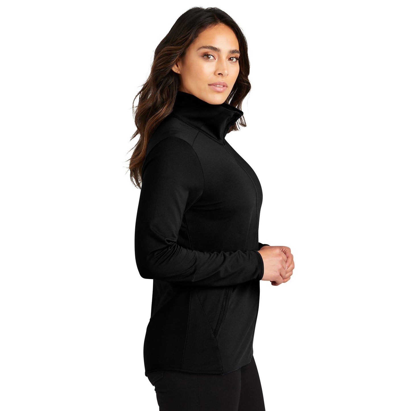 Black Sweatshirts - Stylish Fleece - Port Authority - Stretch