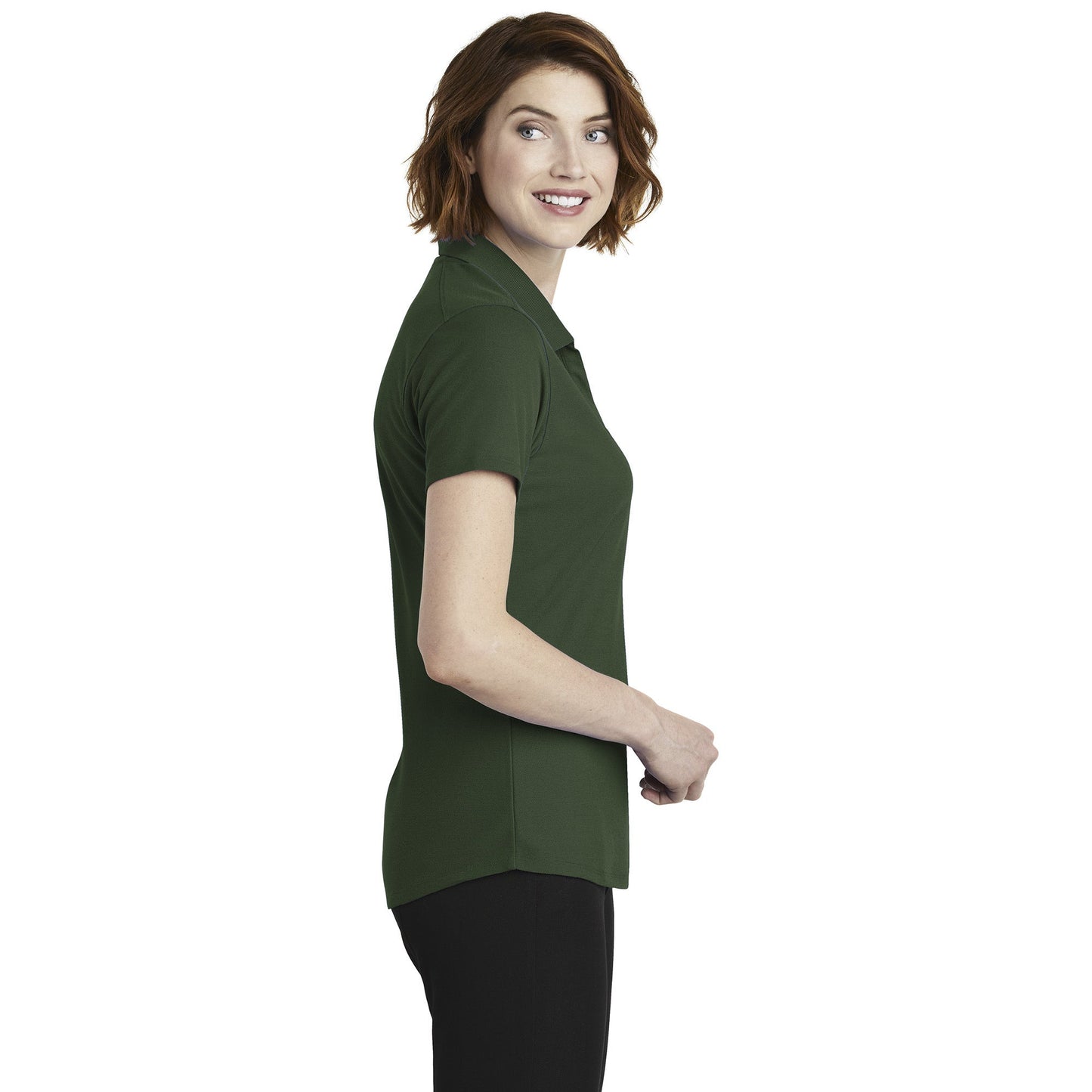 Apple Red Polo Shirt - Port Authority - Soft Fabric