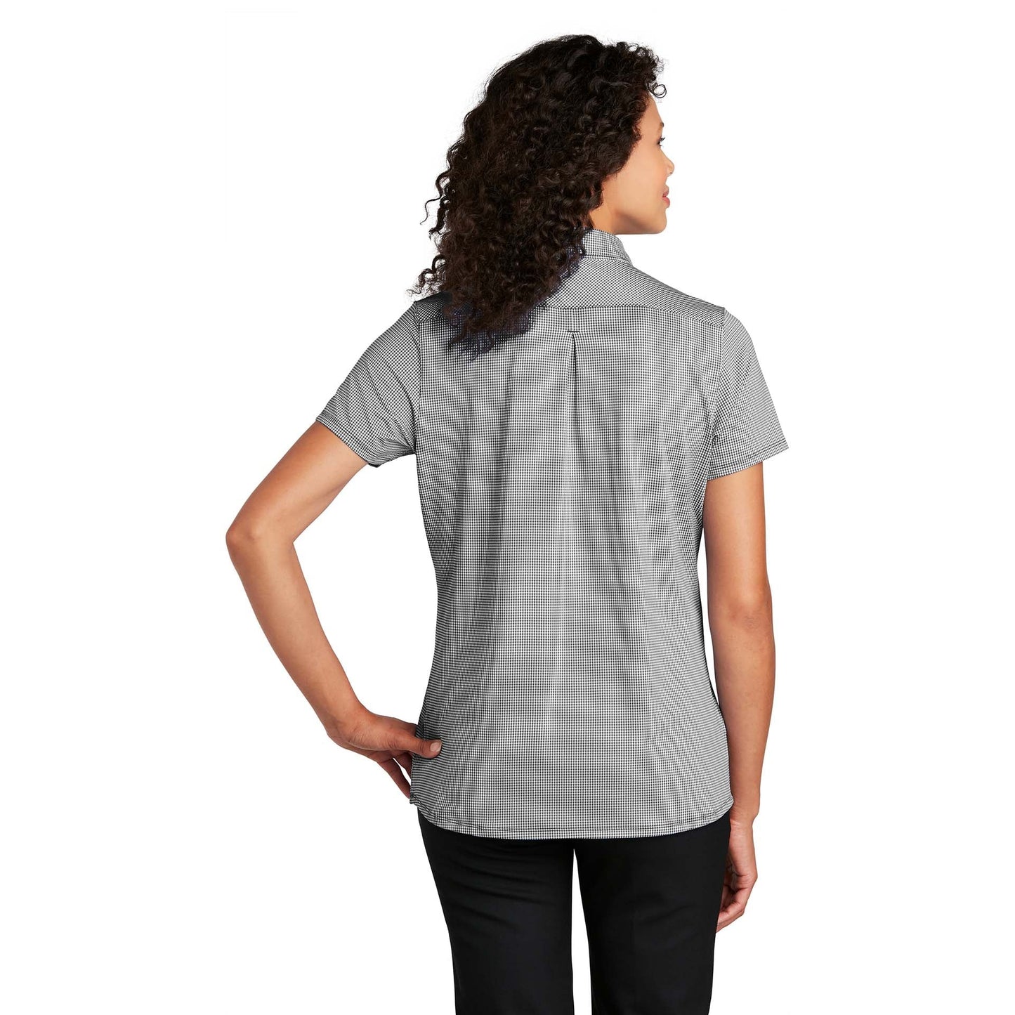 Black/White Polo Shirts - Port Authority - Stylish Design